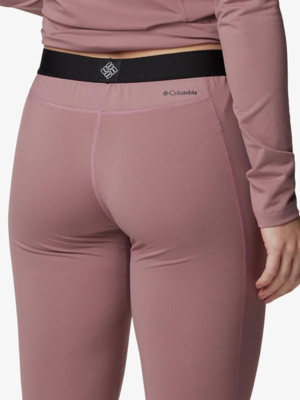 NWOT Columbia Women’s Midweight Stretch Baselayer Tight Long Johns Medium Pink